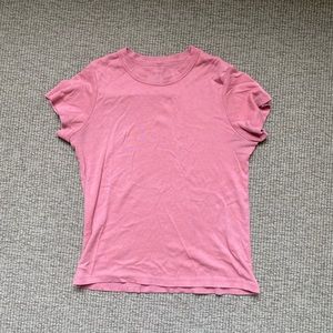Pink baby tee